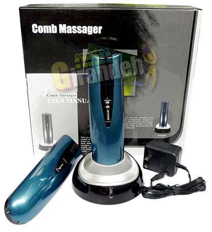 شانه لیزری اعلا کامب ماساژور comb massager (جهت تقویت و رشد موی سر) درجه 1 اصل